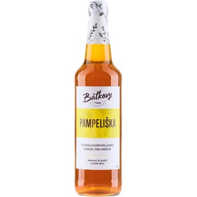Báťkovy Bylinkové Sirupy Pampeliška 0,5 l