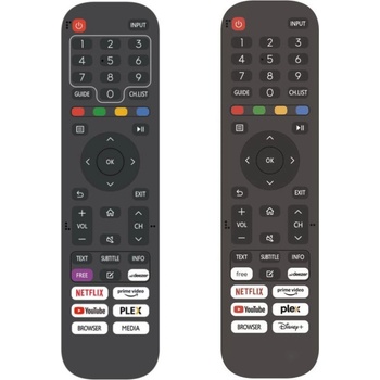 съвместим Tesla 32m325bhs, 43m325bfs, 50m325bus, 55m325bus, 65m325bus 50m345bus, 55m345bus, 65m345bus, 75m345bus - заместител дистанционно управление (32m325bhs, 43m325bfs, 50m325bus, 55m325bus, 65m325bus 50m345bus, 55m345bus, 65m345bus, 75m345bus)