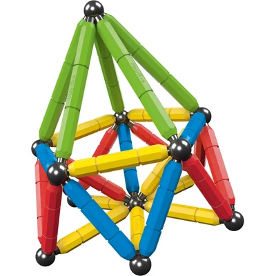 Playtive Magnetická stavebnica farebná