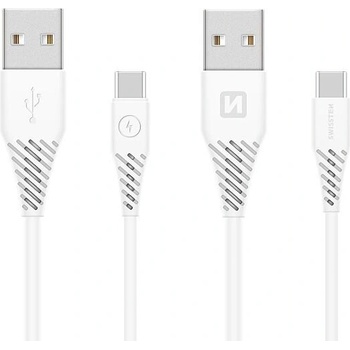 SWISSTEN USB / USB-C 3.1 BÍLÝ 1,5 M 71504402