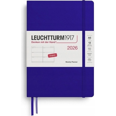 Leuchtturm1917 A5 Týdenní 2026