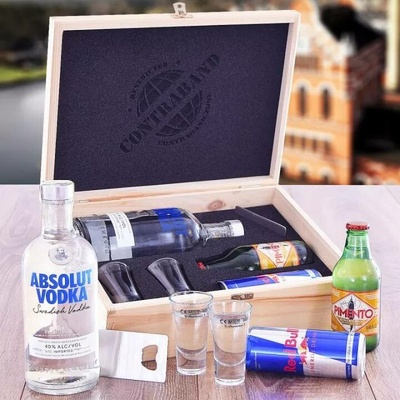 Dárková Sada Absolut Vodka Contraband Standardní víko