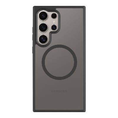 Хибриден удароустойчив кейс с MagSafe за Samsung Galaxy S24 Ultra - Tactical MagForce Hyperstealth Cover (черен) (57983119254)