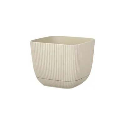 HORECANO - Квадратна саксия №2 - 11x11xh9.5cm 670ml ЛАТЕ (G-382-L) (0126295)