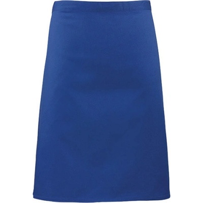 Premier Workwear Pracovní zástěra středně dlouhá PR151 Royal Pantone 286 70x50cm