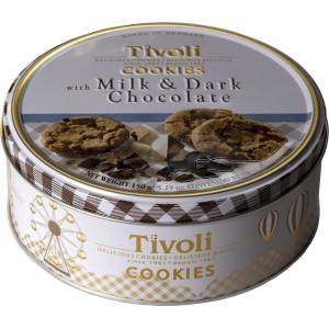 Tivoli Audio ДАТСКИ БИСКВИТИ С МЛЕЧЕН И ТЪМЕН ШОКОЛАД
