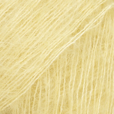 Příze DROPS Kid-Silk uni colour 73 - světlá žlutá