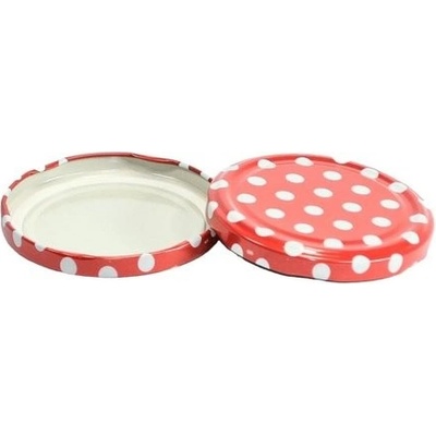 Zavařovací víčko Twist přesnídávka 53, 1 ks, puntík – Zbozi.Blesk.cz