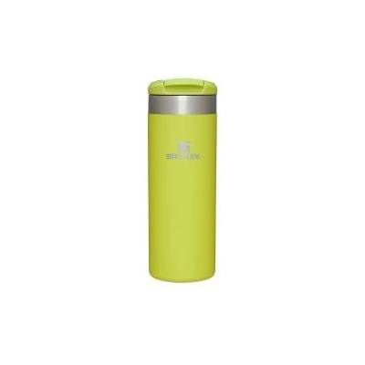STANLEY 1913 Aerolight Transit Thermo Mug 0.47L - Keeps Hot for 6 Hours - Dishwasher Safe - Coffee Mug To Go Leak-Proof - Compatible with Common Car Drink Holders - Yellow - stan96793
