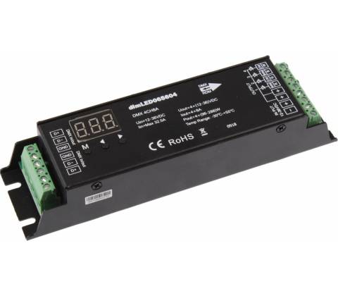 T-LED, DMX dimLED dekodér 4CH8A