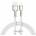 Baseus Кабел за данни Baseus Cafule, Lightning, 1.0m, Бял - 40474