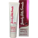Beverly Hills Formula Perfect White Black Sensitive bieliaca zubná pasta s aktívnym uhlím pre citlivé zuby príchuť Fresh Mint 100 ml