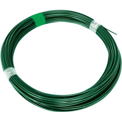Drát napínací 3,4 mm Zn + PVC zelený – 78 m