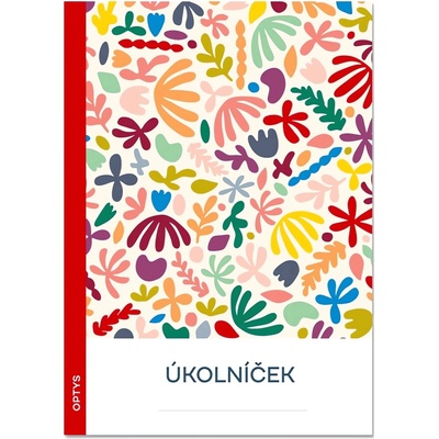 OPTYS Úkolníček A6, 20 listů, Barevný motiv