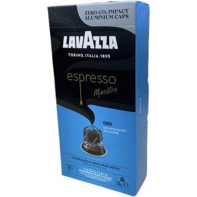 Lavazza Dek Bezkofeínové Alu Kávové Kapsule do Nespresso 10 ks