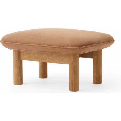 Audo Copenhagen Ottoman Brasilia, Dunes Camel/natural oak