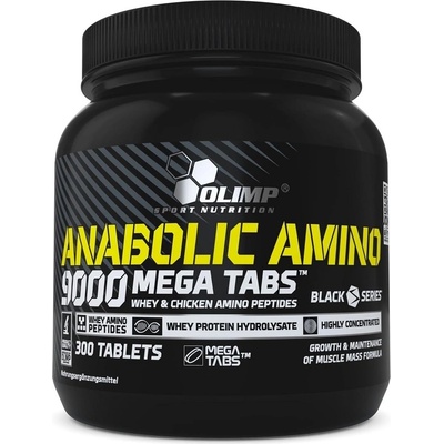 Olimp Sport Nutrition Anabolic Amino 9000 Mega Tabs, 300 Tablets