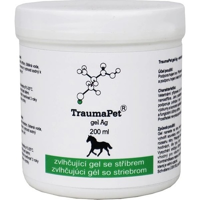 TraumaPet gel Ag 200 ml na rány