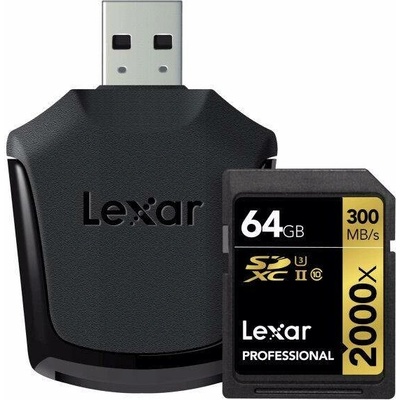 Lexar SDXC 64 GB LSD64GCB2000R