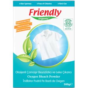 Friendly Organic Натурална Оргична Белина на Прах, 500гр - Еко почистваща сила