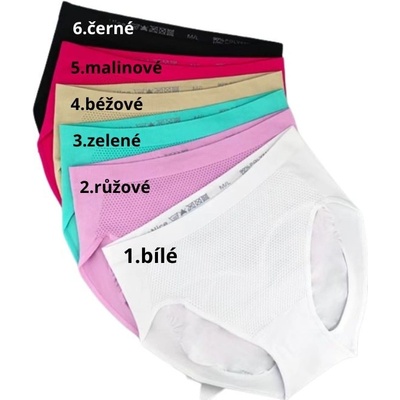 Greenice Dámské bezešvé stahovací kalhotky 6774 – Zboží Mobilmania