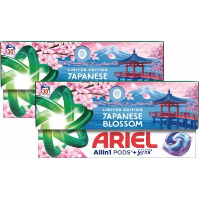 Ariel Allin1 Pods pracie kapsuly Japanese Blossom 2 x 30 PD