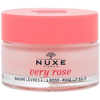 NUXE Very Rose натурален балсам за устни с розово масло 15 g