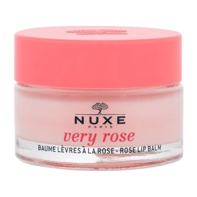 NUXE Very Rose натурален балсам за устни с розово масло 15 g