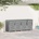 vidaXL Съхранение на контейнер for 4 Bins 240L Неръждаема стомана Сиво (3422245)
