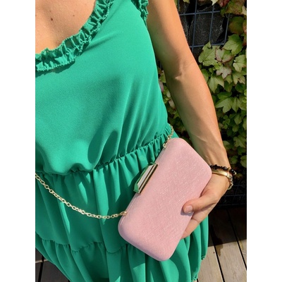 Pinky Club Spoločenská kabelka pink