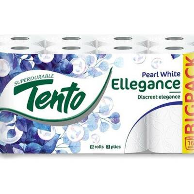 Tento Ellegance Pearl White 3-vrstvový 16 ks