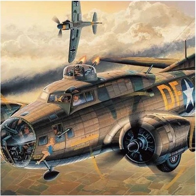 Academy Boeing B 17F Memphis Belle AC 12495 1:72