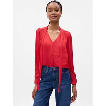 Image 1 of GAP Блуза с V-образно деколте GAP GAP | Cherven | ЖЕНИ | XXS