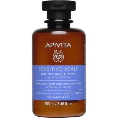 Apivita Sensitive Scalp Shampoo posilující šampon pro citlivou pokožku hlavy 250 ml