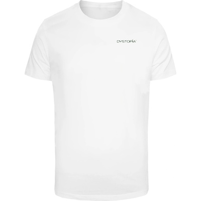 Mister Tee Тениска Dystopia Tee white XXLUB-MT3324-00220 - Тъмносив, размер M