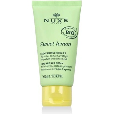 NUXE Sweet Lemon Hand And Nail Cream подхранващ крем за ръце и нокти 50 ml за жени