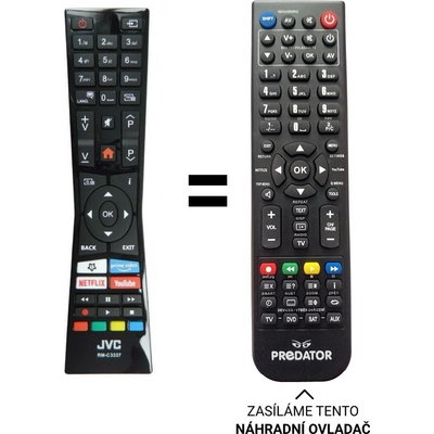 Diaľkový ovládač Emerx JVC RM-C3337