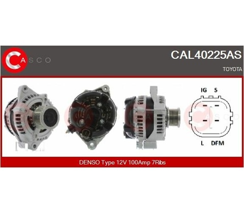 Generátor CASCO CAL40225AS