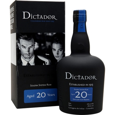 Dictador Aged 20y 40% 0,7 l (karton)