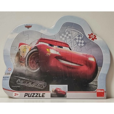 DINO Blesk McQueen 25 dílků – Zboží Mobilmania