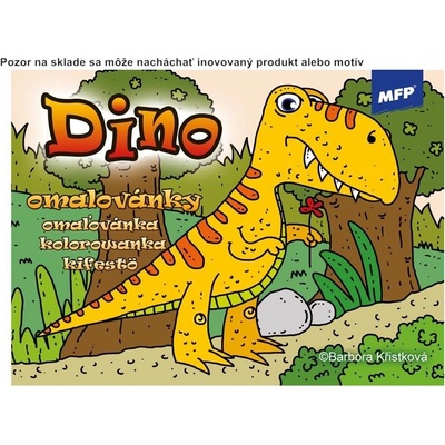 Omaľovánky MFP Dino