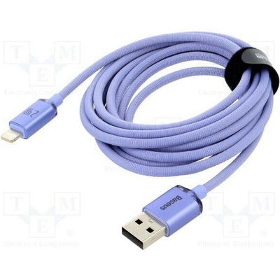 Baseus CAJY000105 USB 2.0, vidlice Apple Lightning,USB A vidlice, 2m