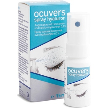 Ocuvers spray hya očné kvapky v spreji lipozómy a hyaluronát sodný 15 ml