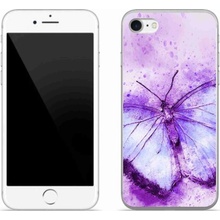 Pouzdro mmCase Gelové iPhone 8 - fialový motýl