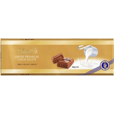 Lindt Swiss Premium mléčná 300 g – Sleviste.cz