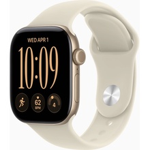 Apple Watch Series 12 42mm světle zlatý hliník s pískovým sportovním řemínkem M/L MJEE4RK/A