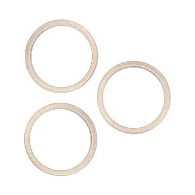 Apple iPhone 13 Pro, 13 Pro Max - Rám Sklíčka Zadní Kamery (Gold) - 3ks, Gold