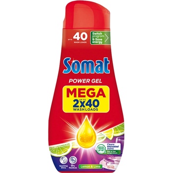 HENKEL drogerie Сомат гел (2x720ml/опаковка) МЕГА лимон (80MD)