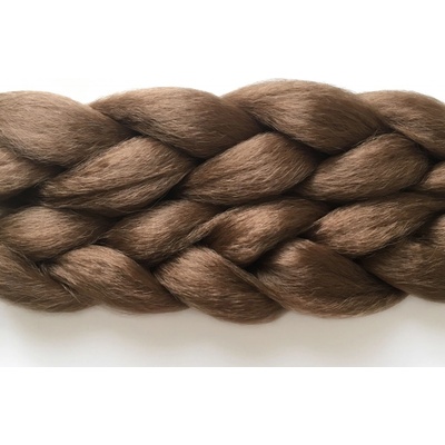 100% Kanekalon jumbo braid Barva: 12 (light brown - velmi světle hnědá), Značka: Dream Hair: Super Braid