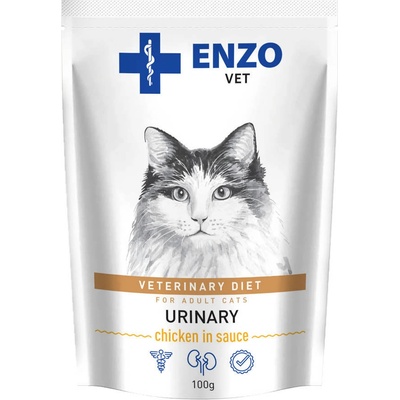 Enzo Vet Urinary s kuřecím masem v omáčce 100 g